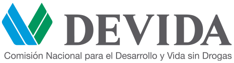 Comisión Nacional para el Desarrollo y Vida sin Drogas logo
