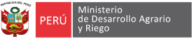 Ministerio de Desarrollo Agrario y Riego - MIDAGRI logo