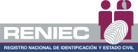Registro Nacional de Identificación y Estado Civil - RENIEC logo